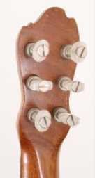Kay Kraft Stomberg-Voisinet Venetian Model B 1930's w-vintage brown-chipboard case headstock rear & tuners.jpg